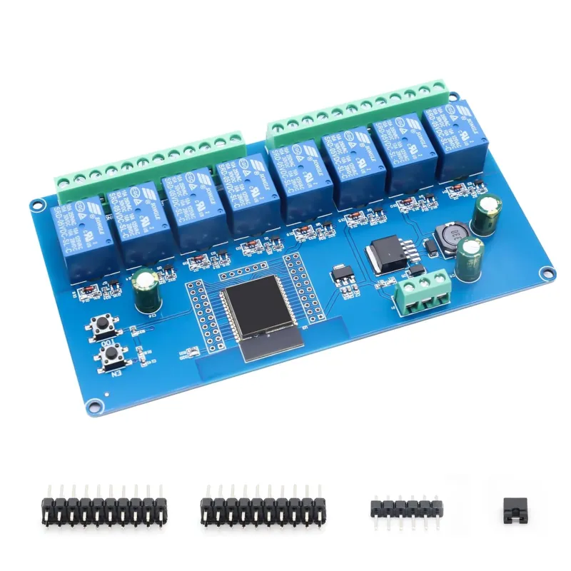 Le récepteur : carte ESP32 8 relais avec module CC1101